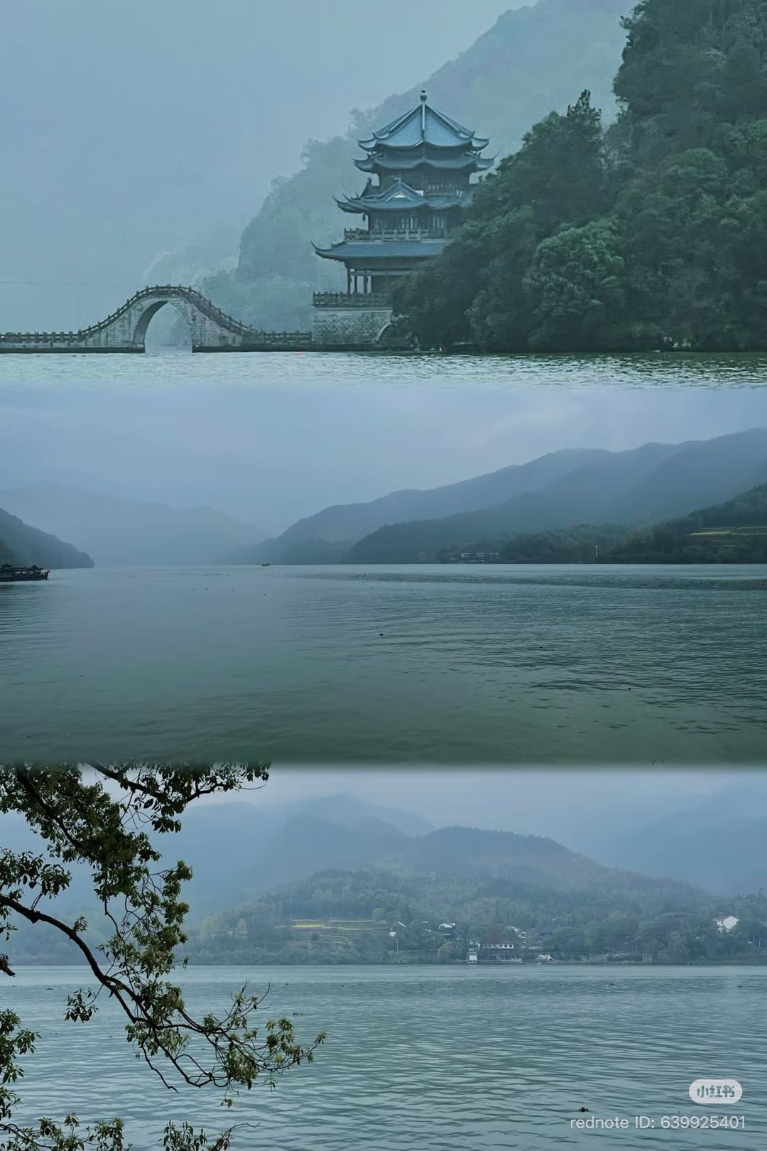 严子陵钓台 · 烟雨富春江